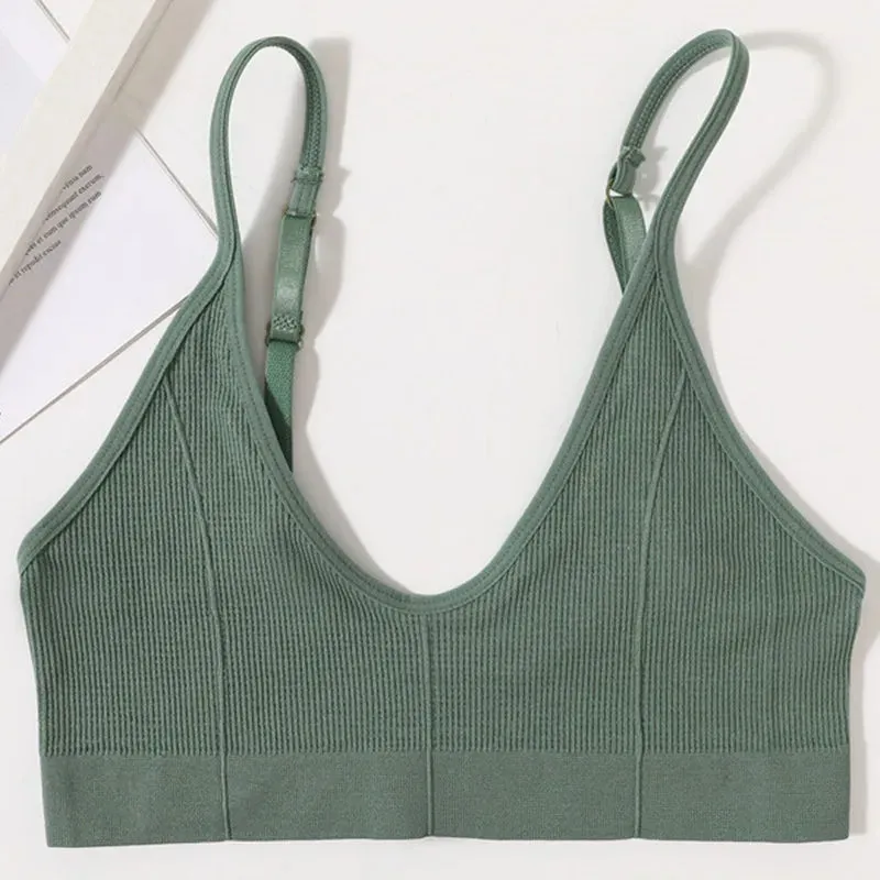 Seamless Bras for Women - U Back Crop Top, Unlined Bralette, Sports & Sexy Lingerie