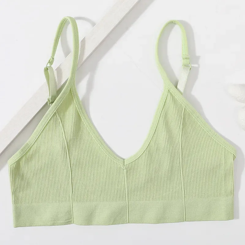 Seamless Bras for Women - U Back Crop Top, Unlined Bralette, Sports & Sexy Lingerie
