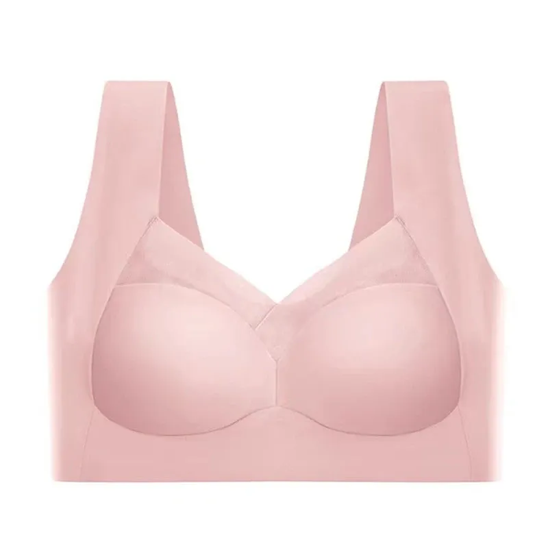 Seamless Push-Up Lace Bralette for Women