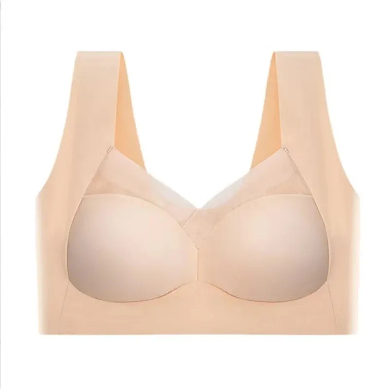 Seamless Push-Up Lace Bralette for Women