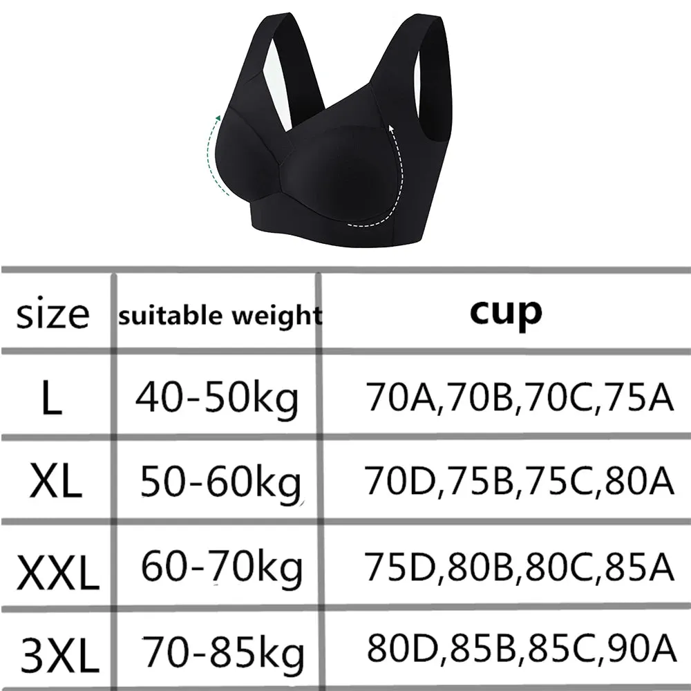 Seamless Push-Up Lace Bralette for Women