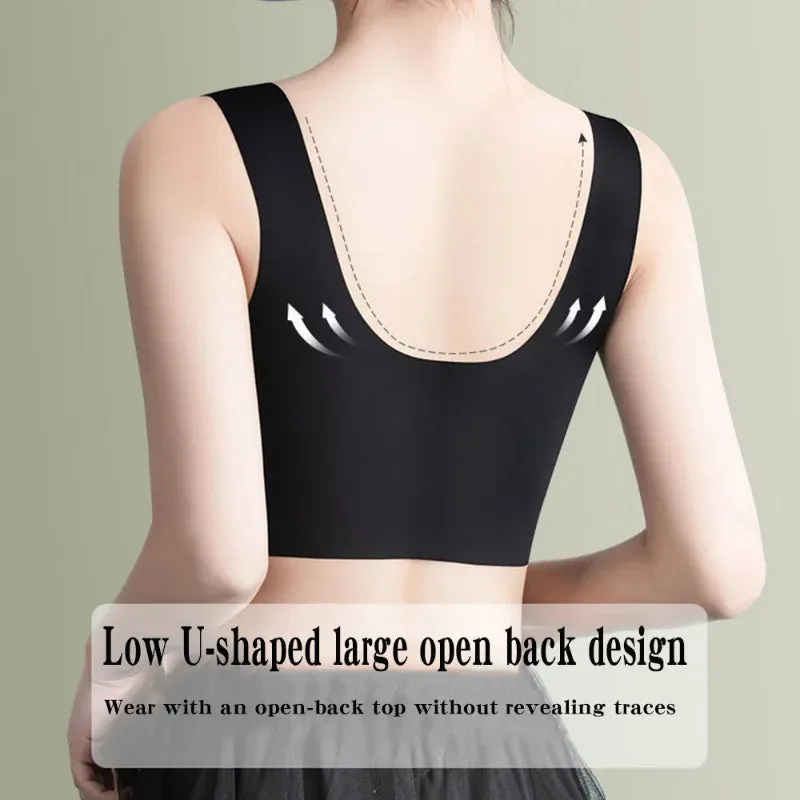 Seamless Push-Up Lace Bralette for Women