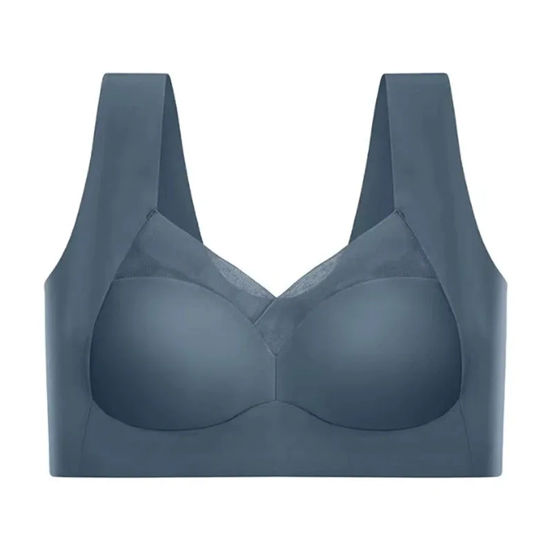 Seamless Push-Up Lace Bralette for Women