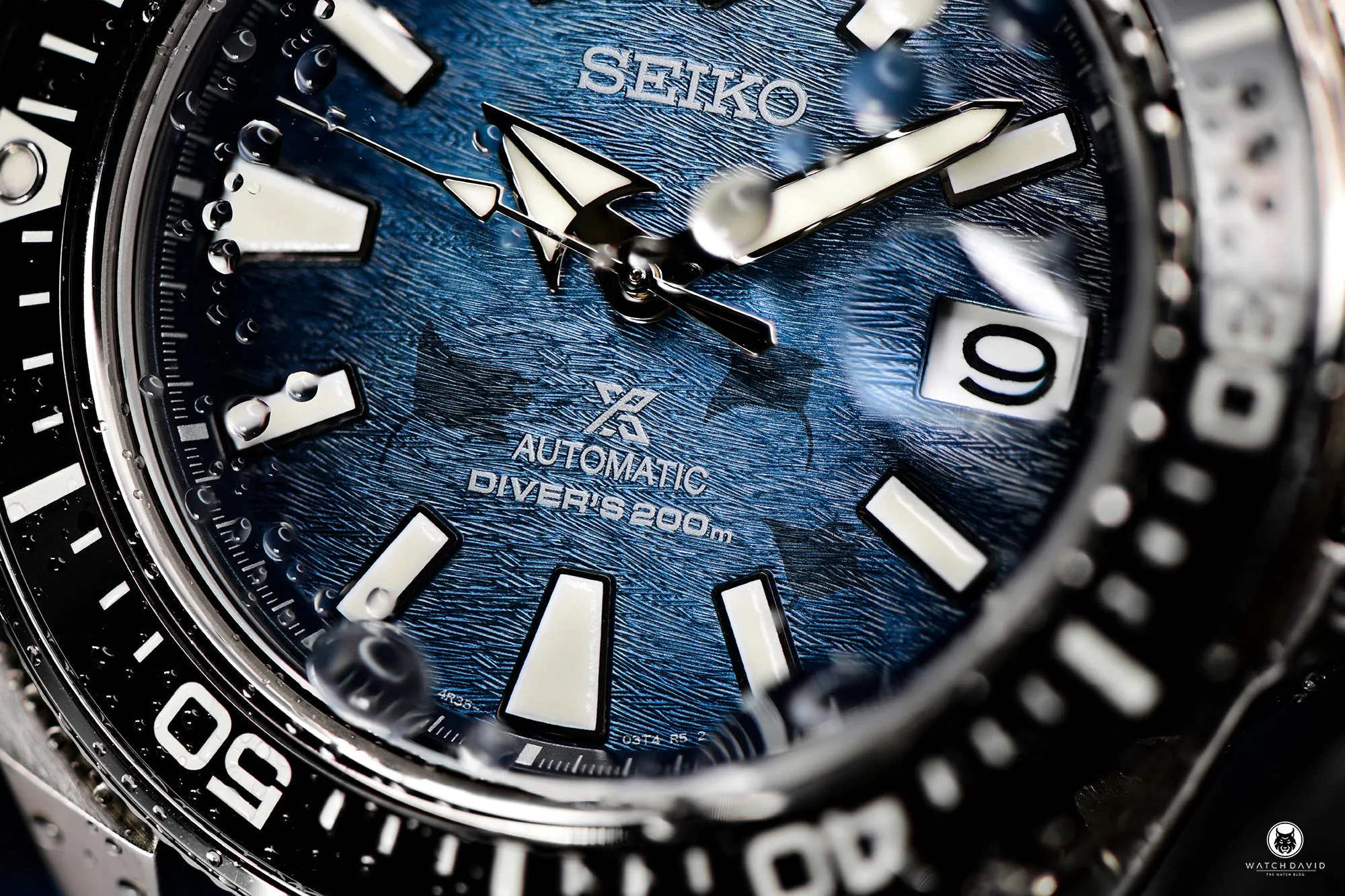 Seiko Gents Special Edition 'King Samurai' Save The Ocean Watch