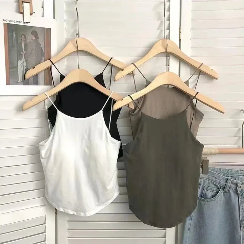 Sexy Women's Wire-Free Camisole Underwear - Seamless Bralette, Sports Crop Top & More