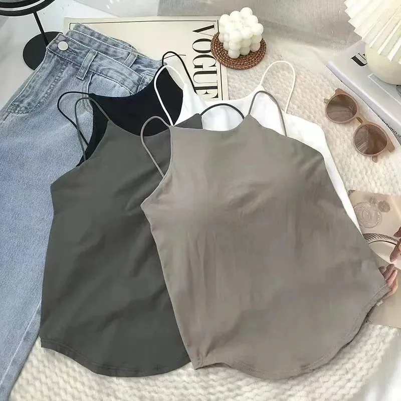 Sexy Women's Wire-Free Camisole Underwear - Seamless Bralette, Sports Crop Top & More