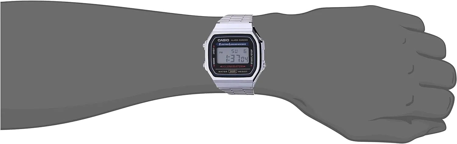Silver Timex Casio Wristwatch