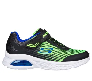 SKECHERS Microspec Max II Boy's Shoes - Blue/Lime