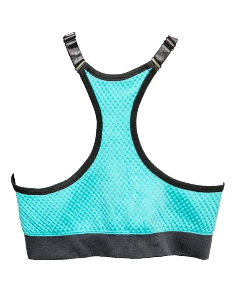 Sky Blue Wirefree Sports & Jim,Yoga Bra For Ladies -Girls Sports Bra - By Lubunie