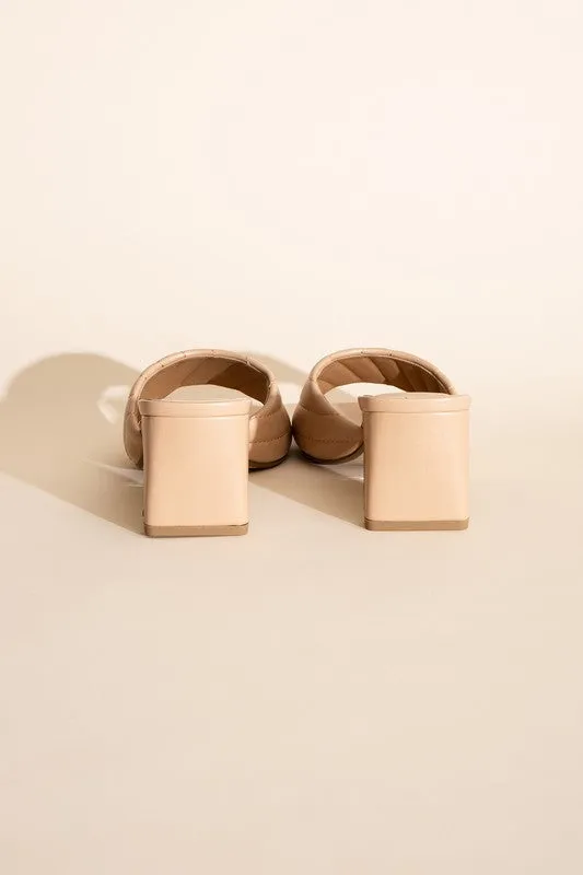 Slide Mule Heels