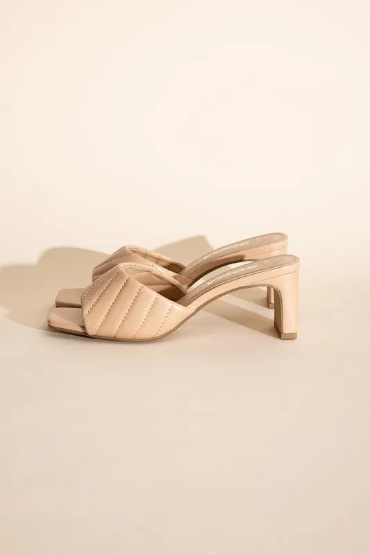 Slide Mule Heels