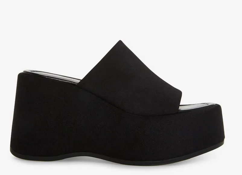 Slip On Chunky Wedge Sandal