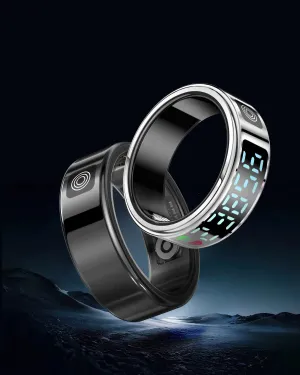 Smart Health Monitoring Ring – Heart Rate, Blood Oxygen & Multi-Sport Tracking in a Sleek Waterproof Design