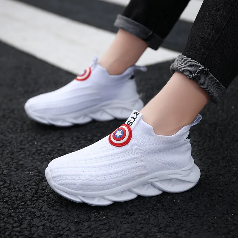 Sneakers Boys Shoes Kids Sport Shoes Lightweight Casual School Trainers