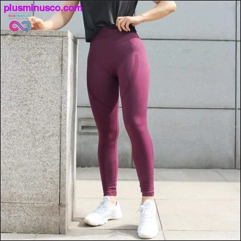 Soft Fitted Yoga Pants Women Seamless High Waist Running