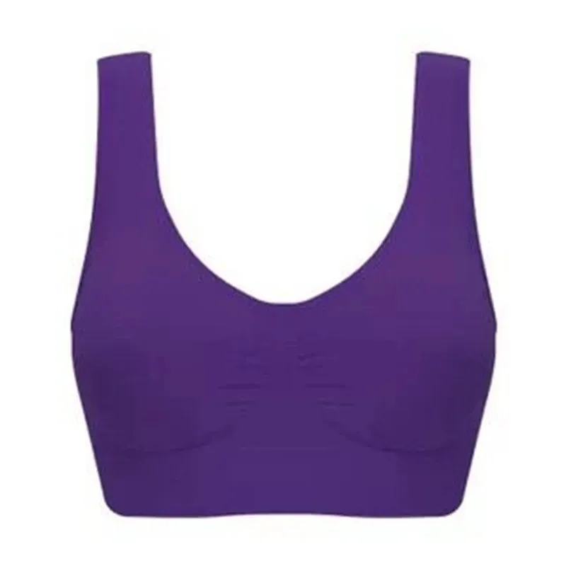Solid Color Sports Bras Breathable Bralette