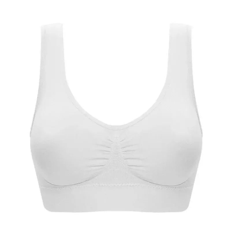 Solid Color Sports Bras Breathable Bralette