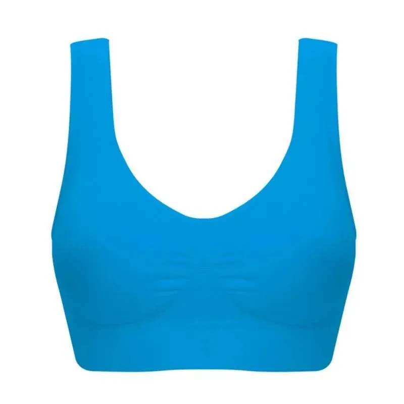 Solid Color Sports Bras Breathable Bralette