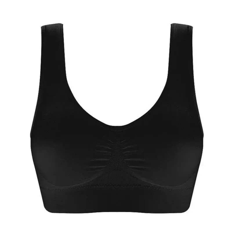 Solid Color Sports Bras Breathable Bralette