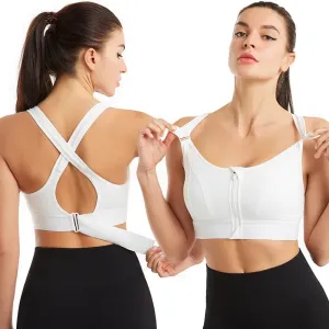 solid color vest sexy push up gather breathable bra