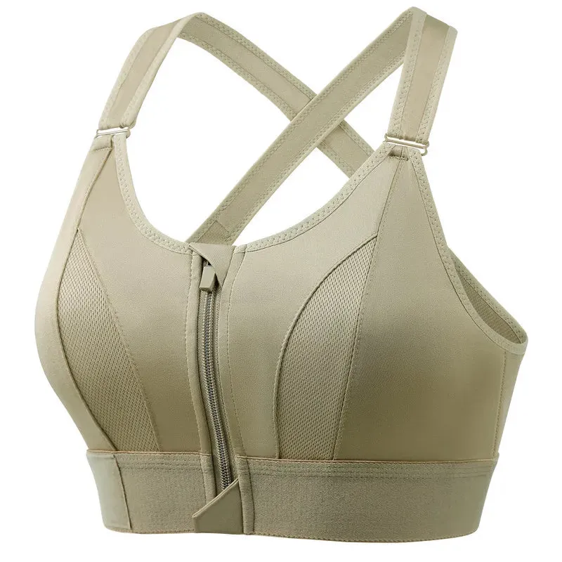 solid color vest sexy push up gather breathable bra
