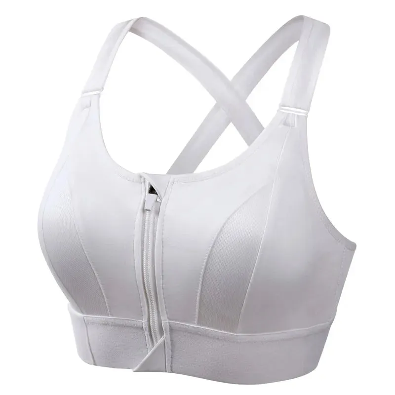 solid color vest sexy push up gather breathable bra