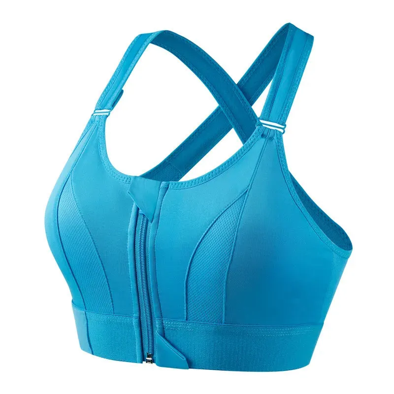 solid color vest sexy push up gather breathable bra