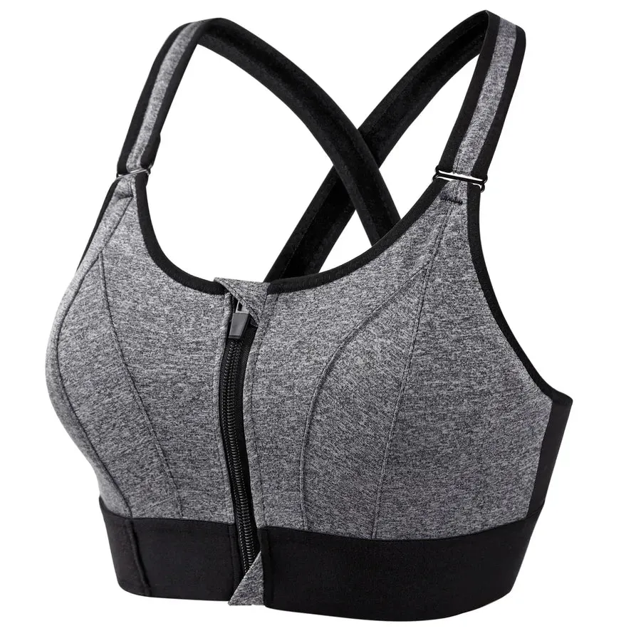 solid color vest sexy push up gather breathable bra