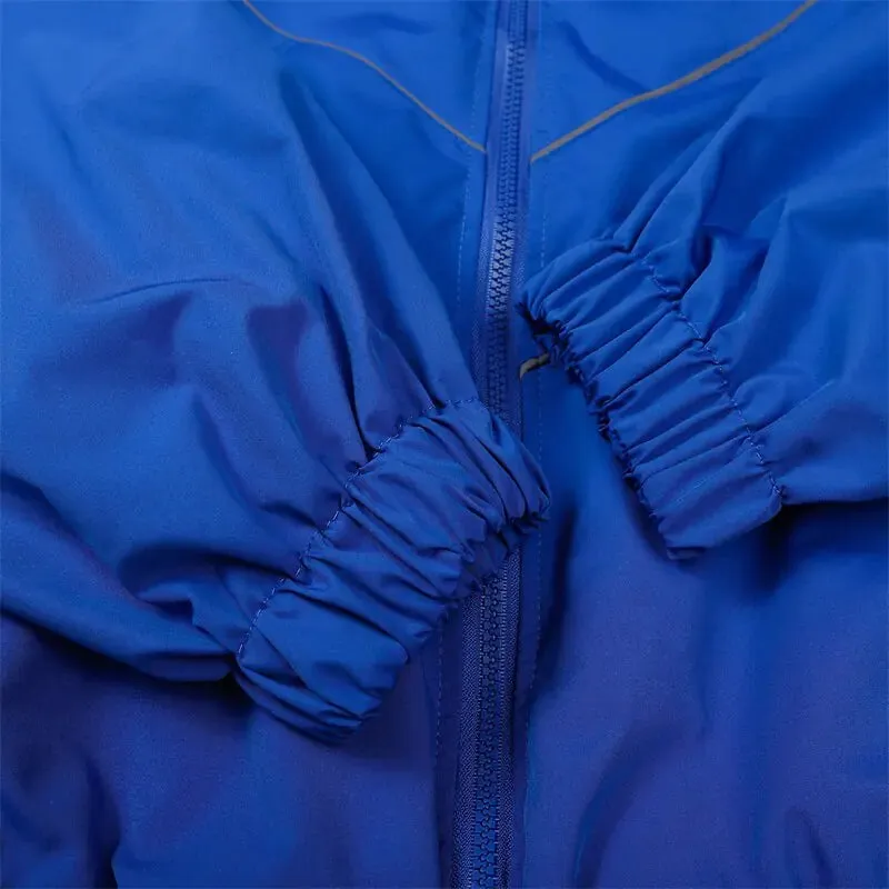 Solid Color Wind Jacket Zipper