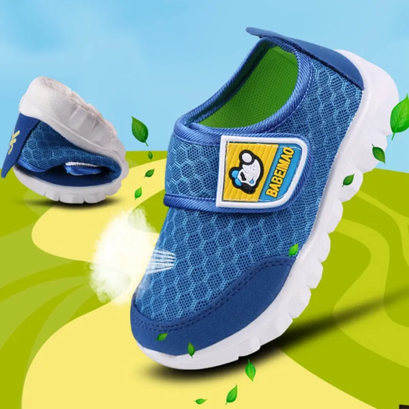 Solid Stretch Mesh Net Breathable Sport Run Sneakers Shoes