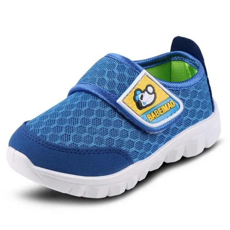 Solid Stretch Mesh Net Breathable Sport Run Sneakers Shoes