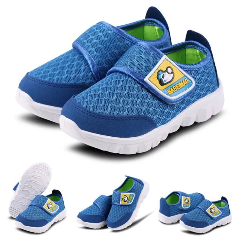 Solid Stretch Mesh Net Breathable Sport Run Sneakers Shoes