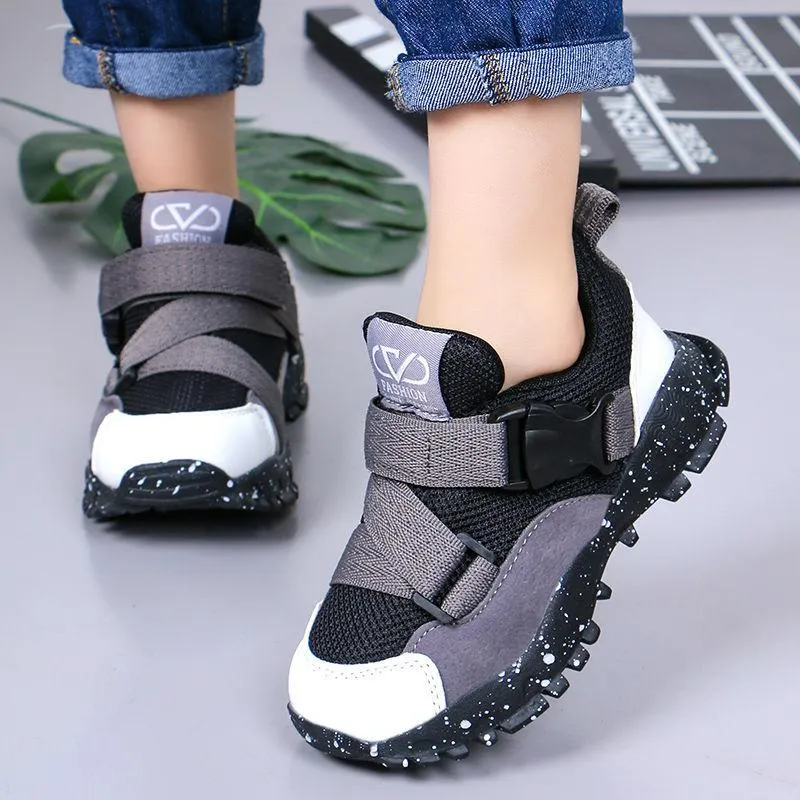Sports Running Shoes Soft Bottom Lightweight Children Casual Shoes