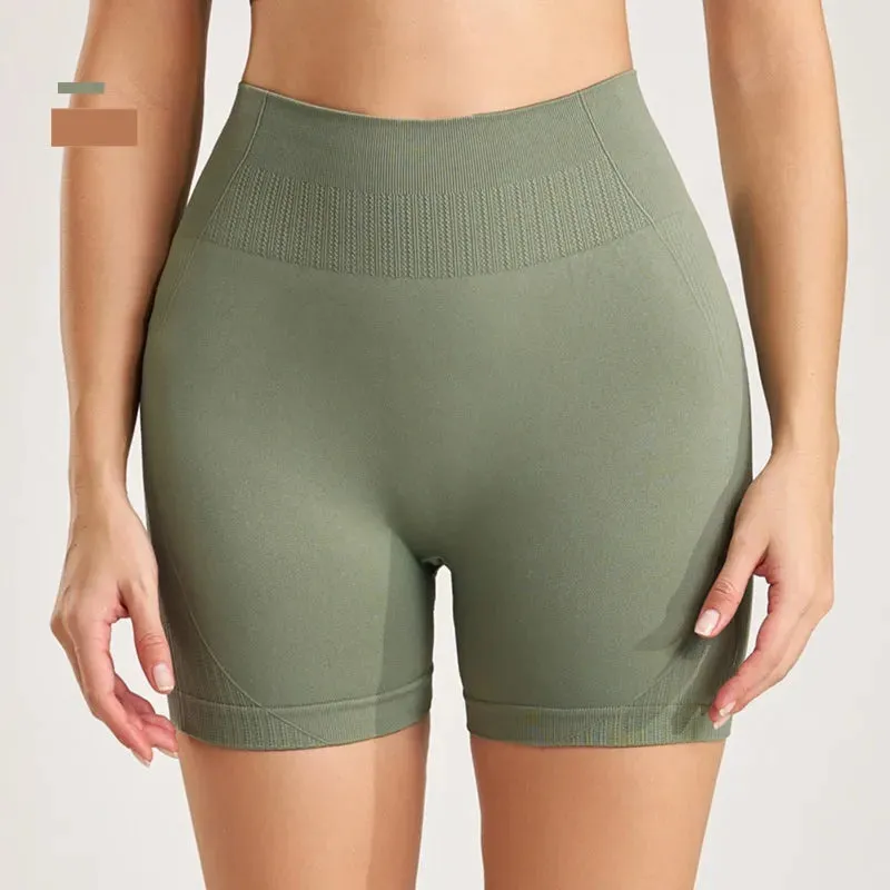 Sports Solid Color Nylon Active Bottoms Skinny Pants