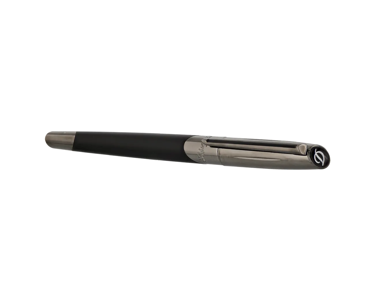 S.T. Dupont Defi Millenium Gunmetal & Matte Black Rollerball Pen