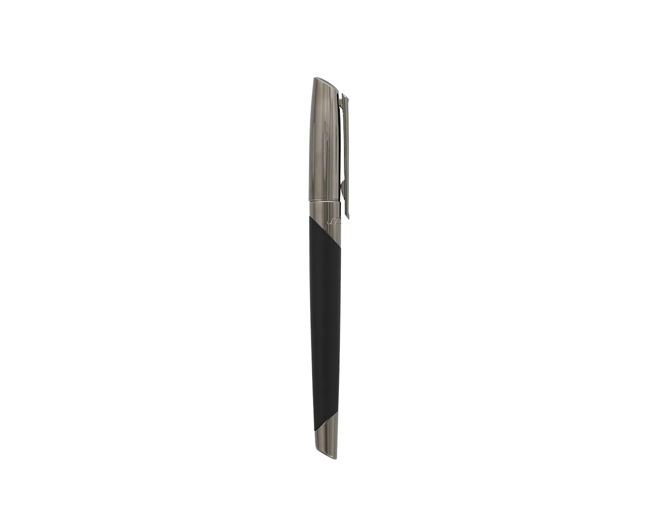 S.T. Dupont Defi Millenium Gunmetal & Matte Black Rollerball Pen