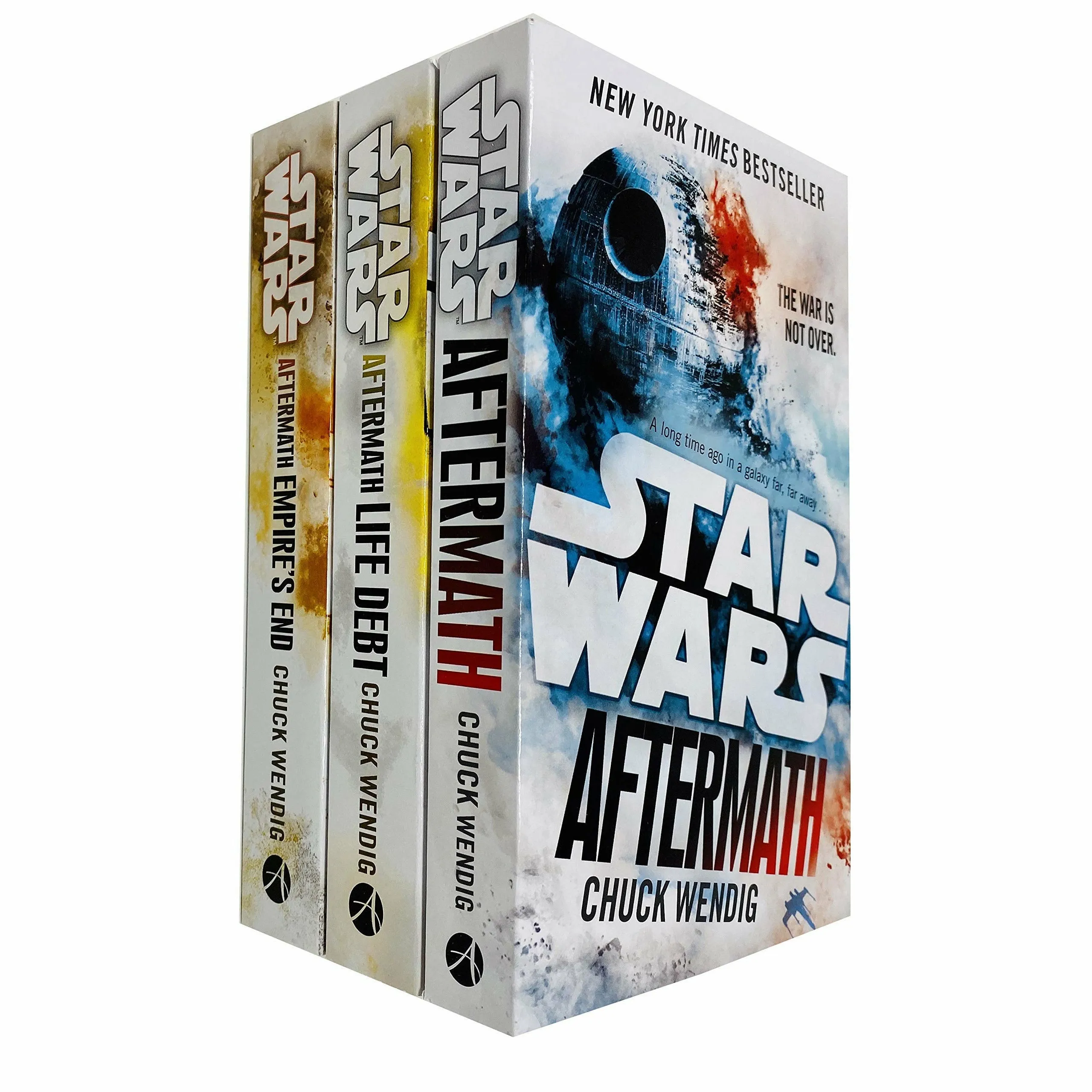 Star Wars: Aftermath Trilogy Series 3 Books Collection Set by Chuck Wendig (Life Debt & Empire's End)