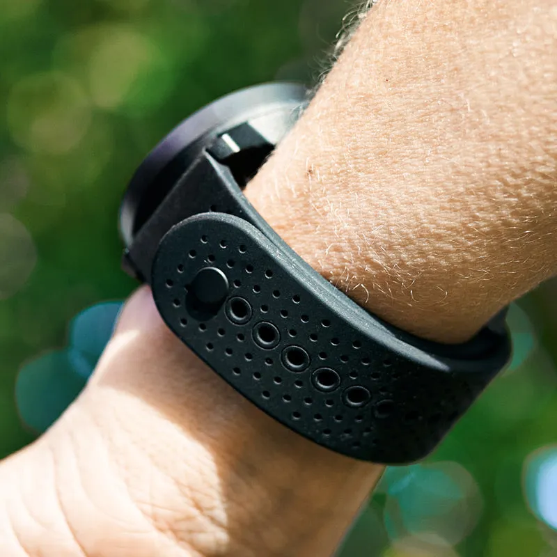 Suunto 22mm Athletic 1 Silicone Strap All Black S M
