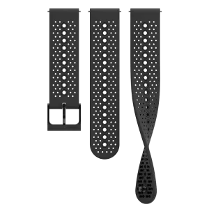 Suunto 22mm Athletic 1 Silicone Strap All Black S M