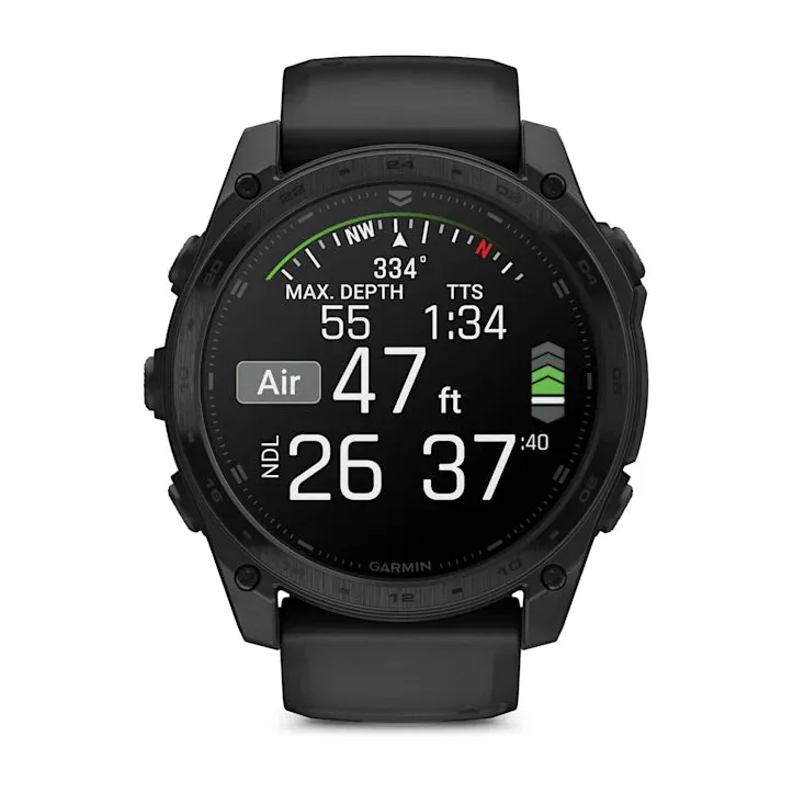 Tactix 8 Amoled Sapphire Lens Dual Nylon Silicone Band 51 MM