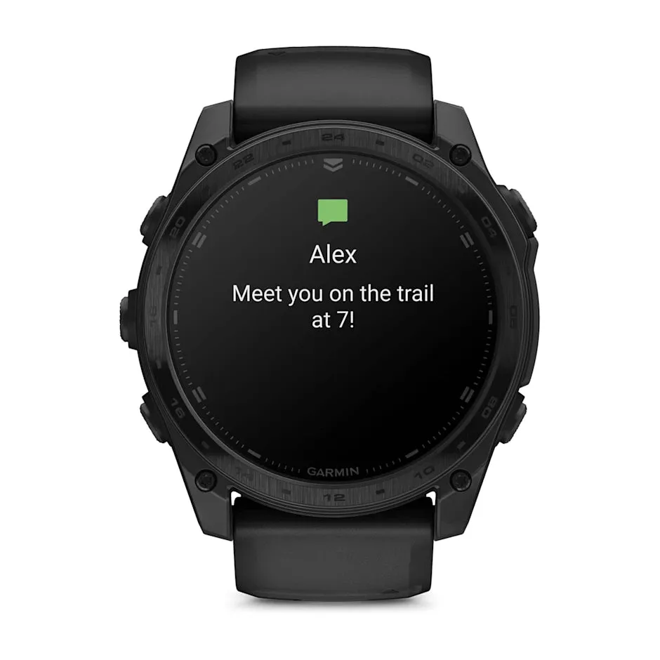 Tactix 8 Amoled Sapphire Lens Dual Nylon Silicone Band 51 MM