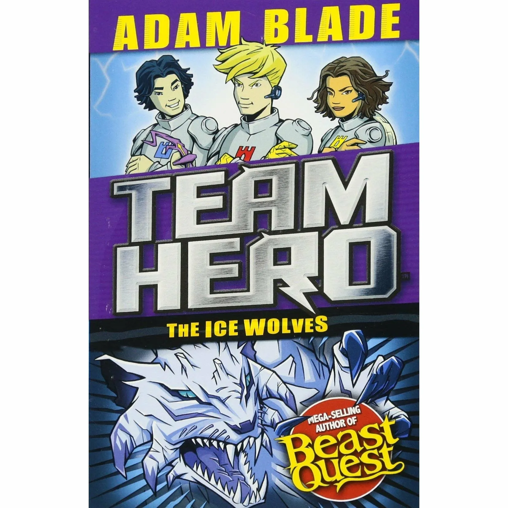 Team hero series (1-3) collection 12 books set by adam blade