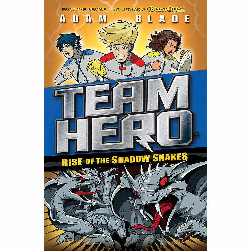 Team hero series (1-3) collection 12 books set by adam blade
