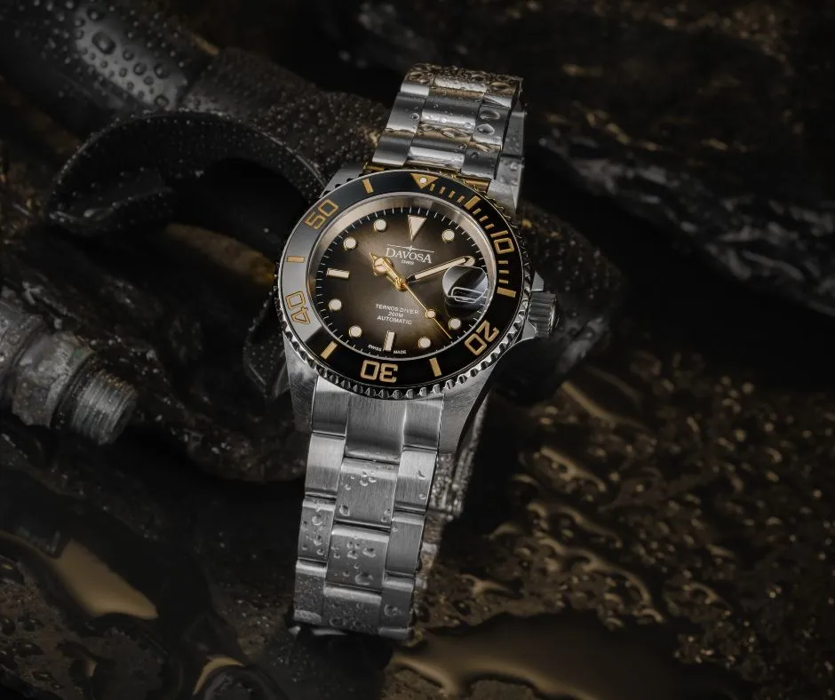 Ternos Ceramic Automatic 200m Swiss-Made Eagle Bay Unisex Diver Watch 16155506 Limited Edition