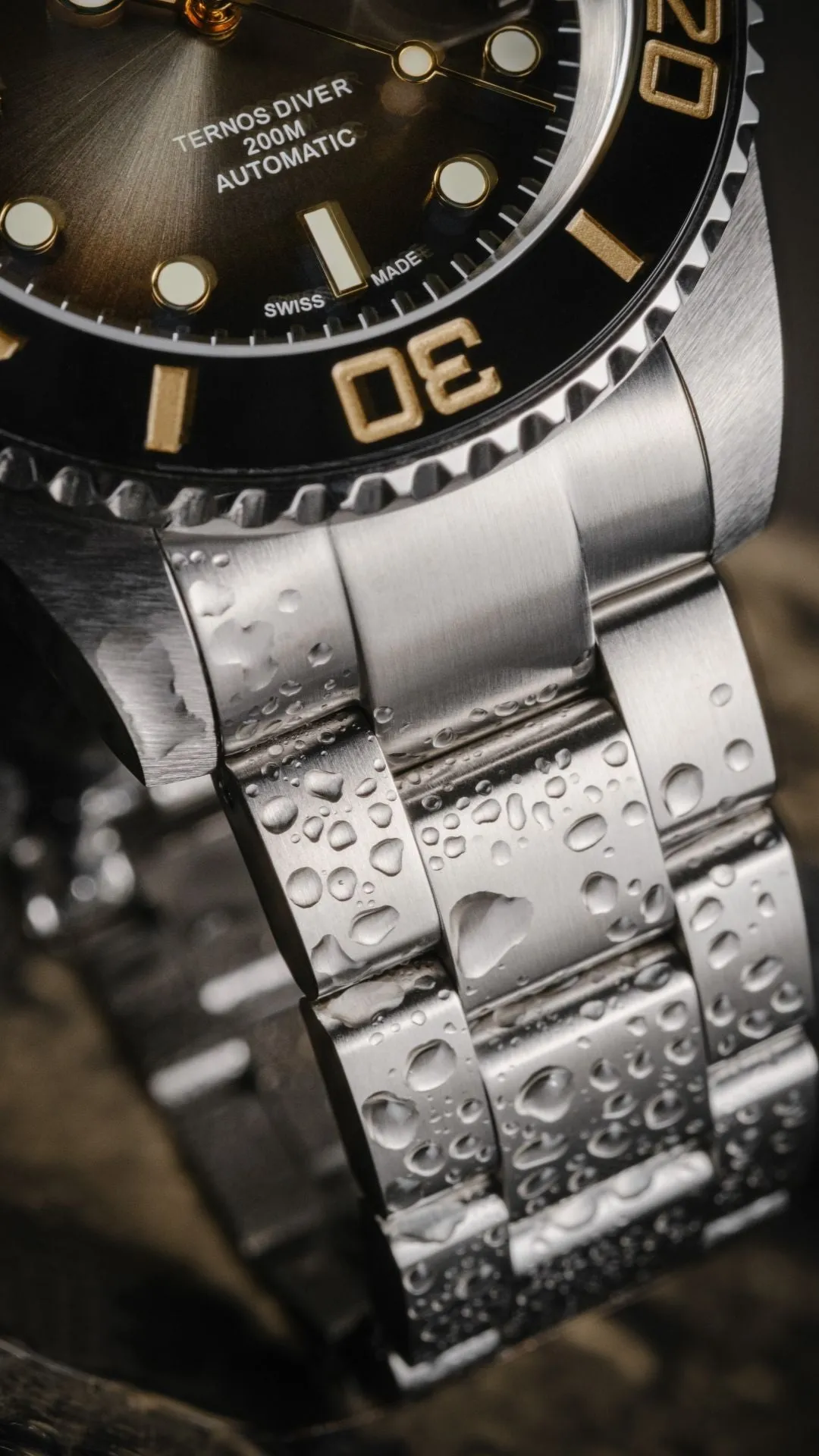Ternos Ceramic Automatic 200m Swiss-Made Eagle Bay Unisex Diver Watch 16155560 Limited Edition
