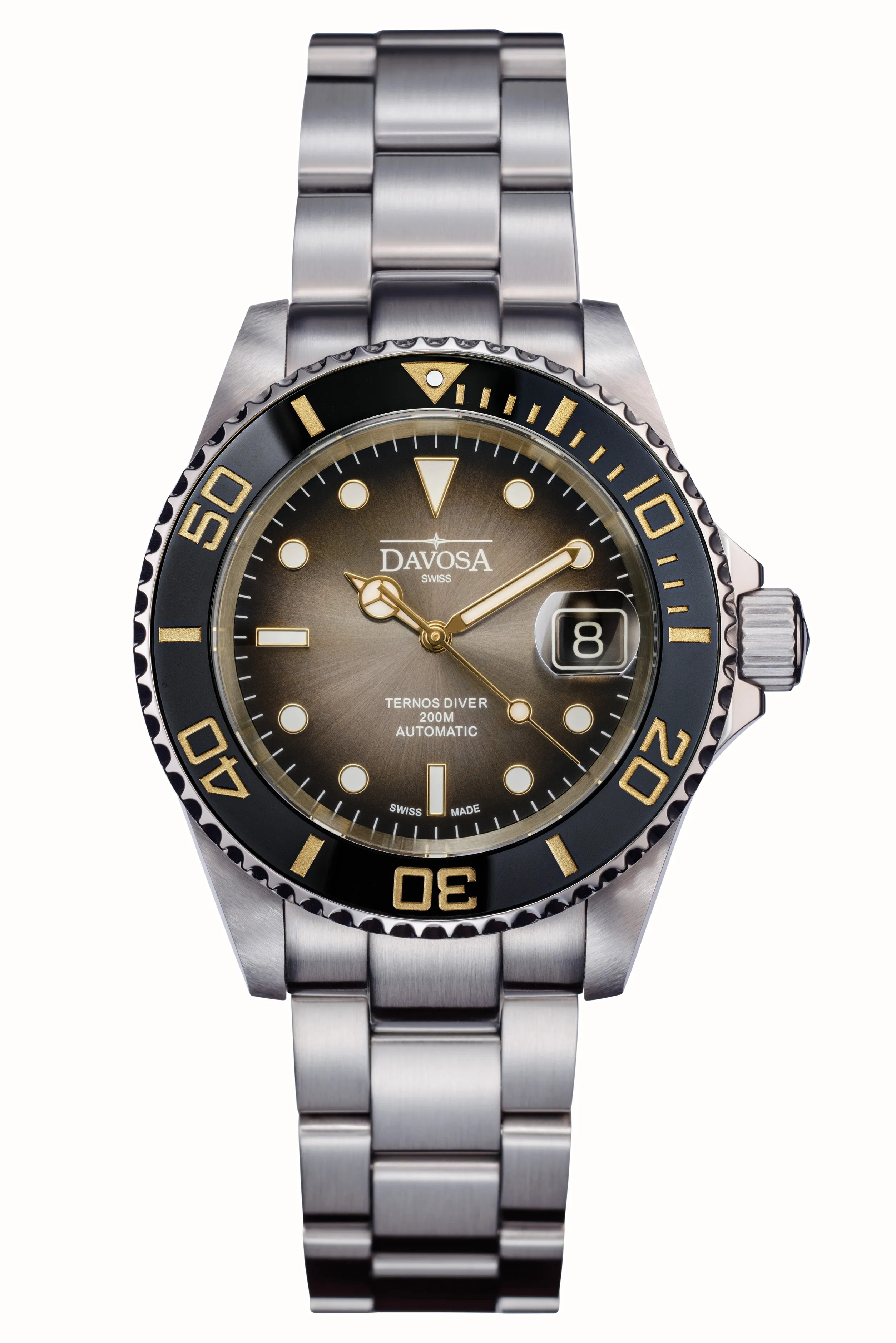 Ternos Ceramic Automatic 200m Swiss-Made Eagle Bay Unisex Diver Watch 16155560 Limited Edition