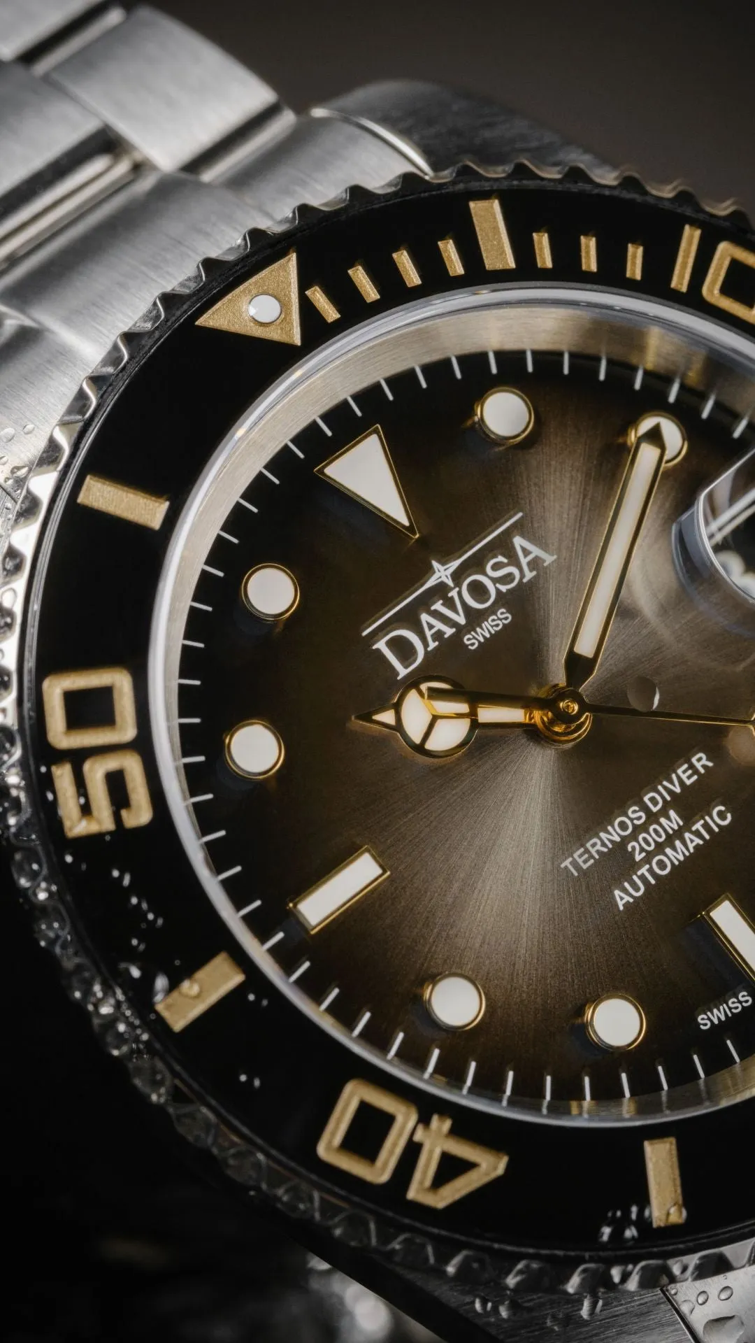 Ternos Ceramic Automatic 200m Swiss-Made Eagle Bay Unisex Diver Watch 16155560 Limited Edition