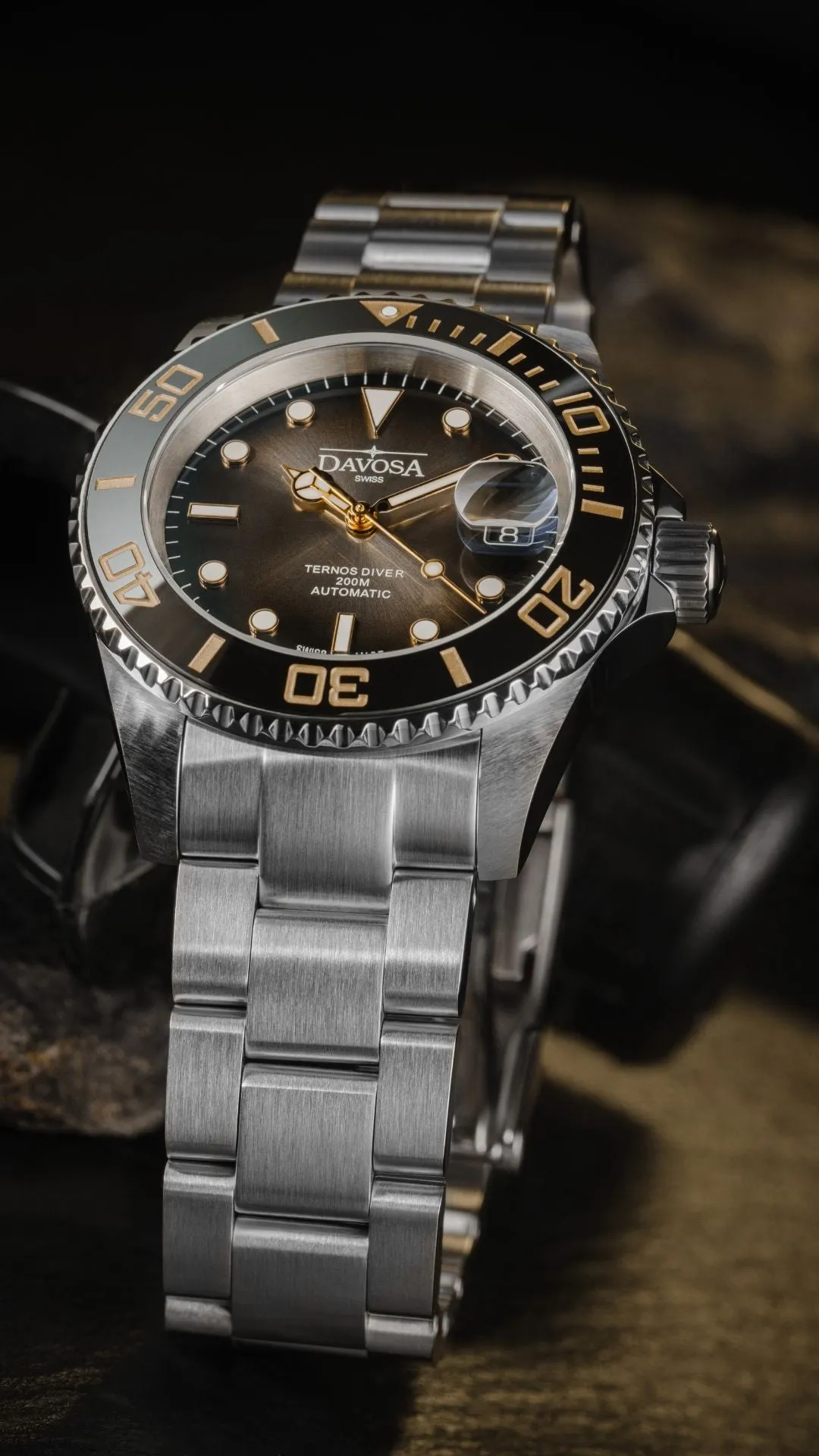 Ternos Ceramic Automatic 200m Swiss-Made Eagle Bay Unisex Diver Watch 16155560 Limited Edition