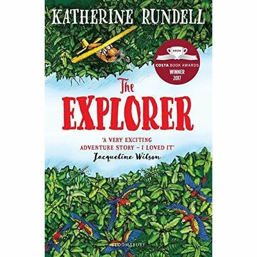 The explorer, the girl savage and rooftoppers 3 books collection set by katherine rundell