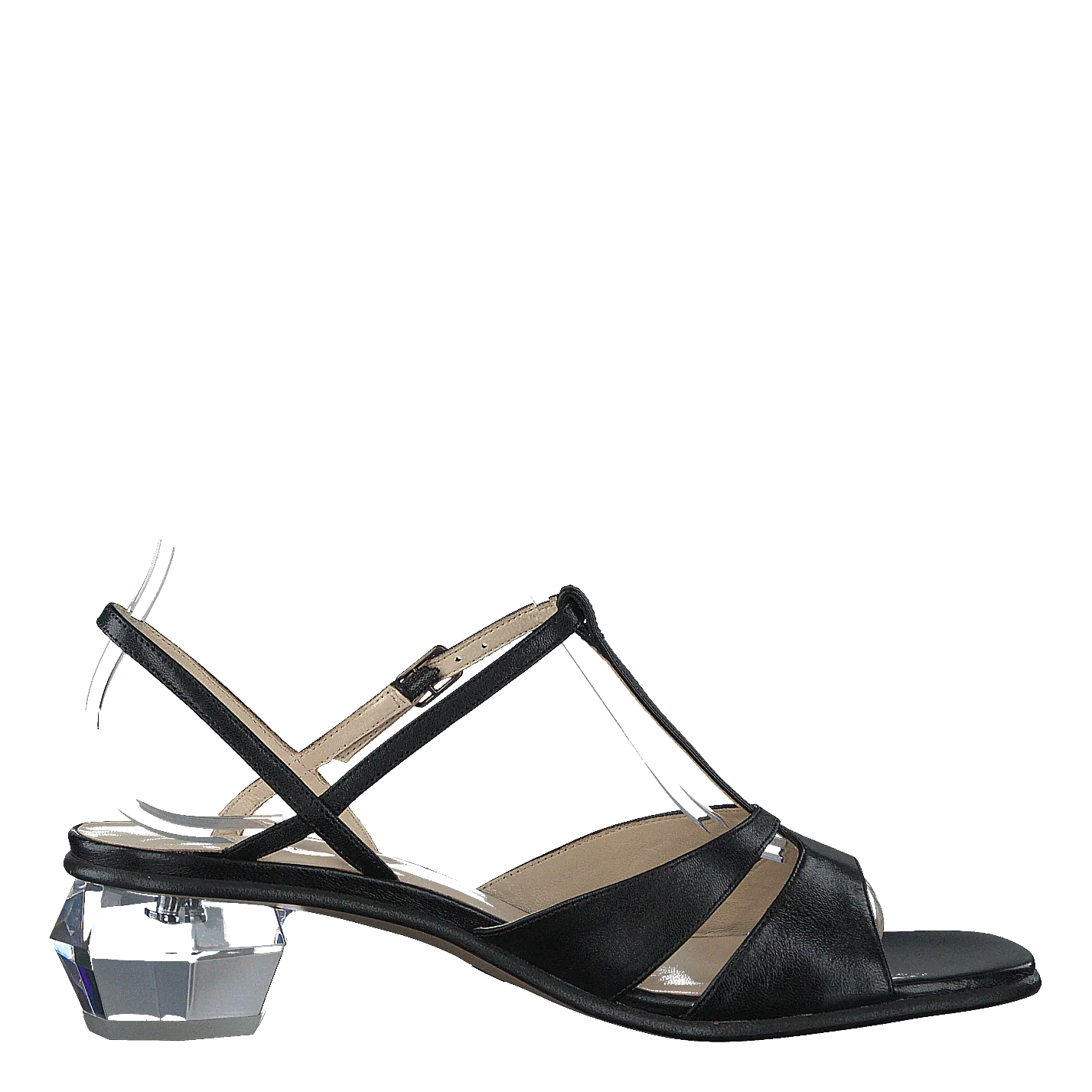 The Gem Sandal Black